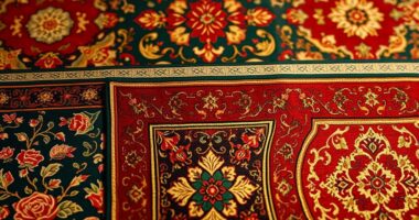 luxury persian silk carpets