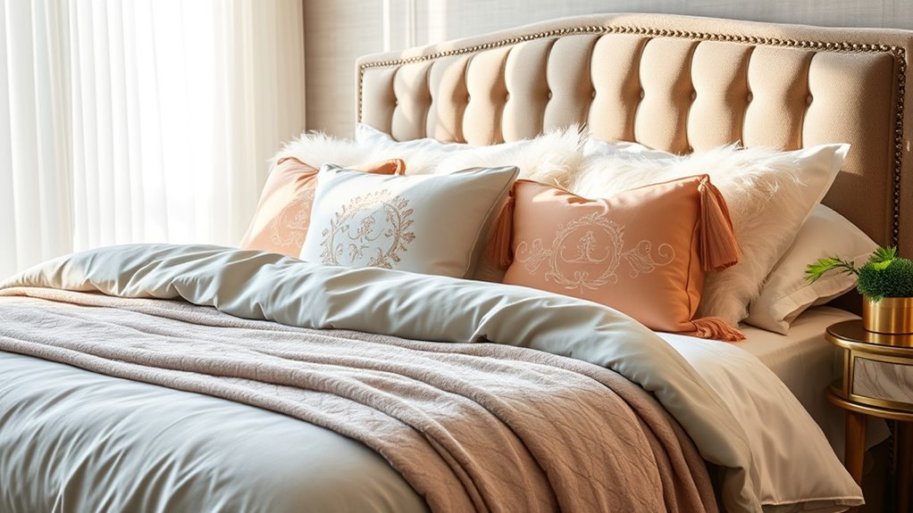 luxury plush bedding upgrade