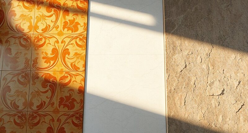 luxury tile material comparison