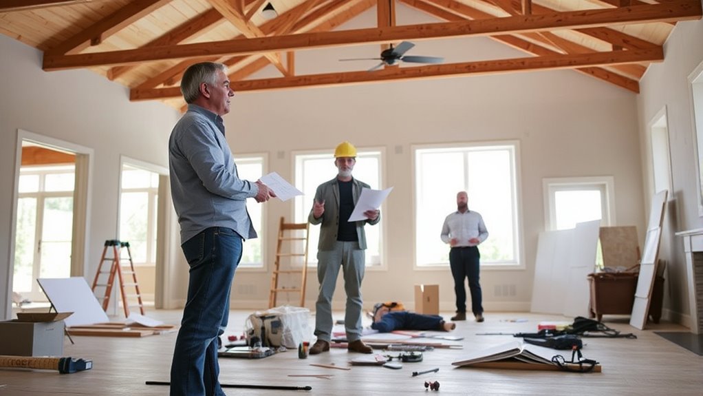 maintain open contractor communication