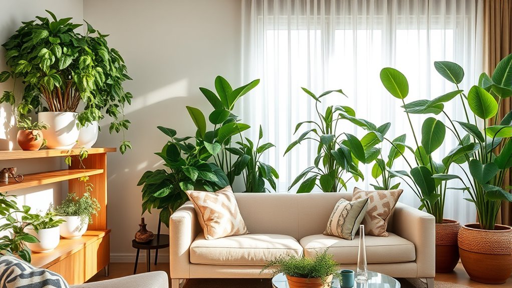matching plants to decor