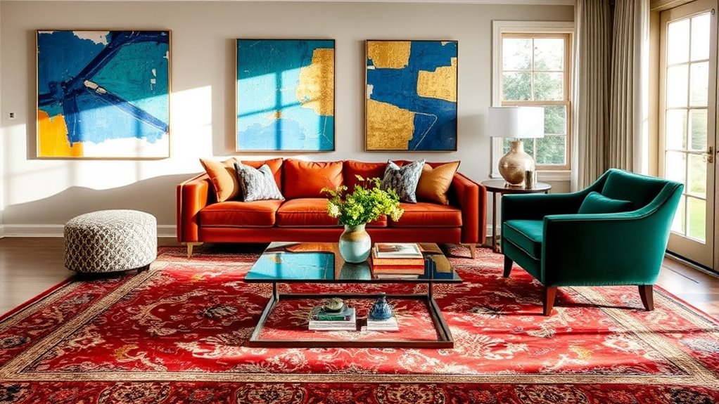 matching textures and colors
