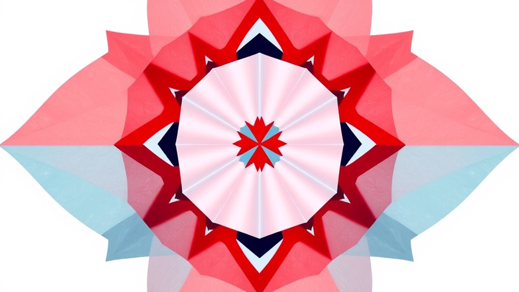 mirror and radial symmetry