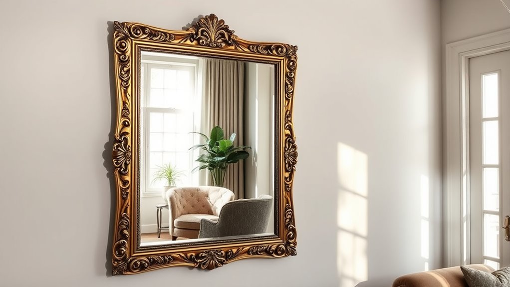 mirror placement enhances space