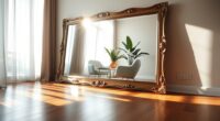 mirrors amplify light and space