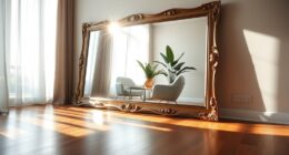 mirrors amplify light and space