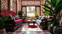 moroccan textiles and tiles