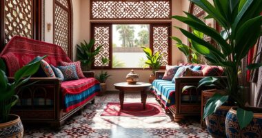 moroccan textiles and tiles