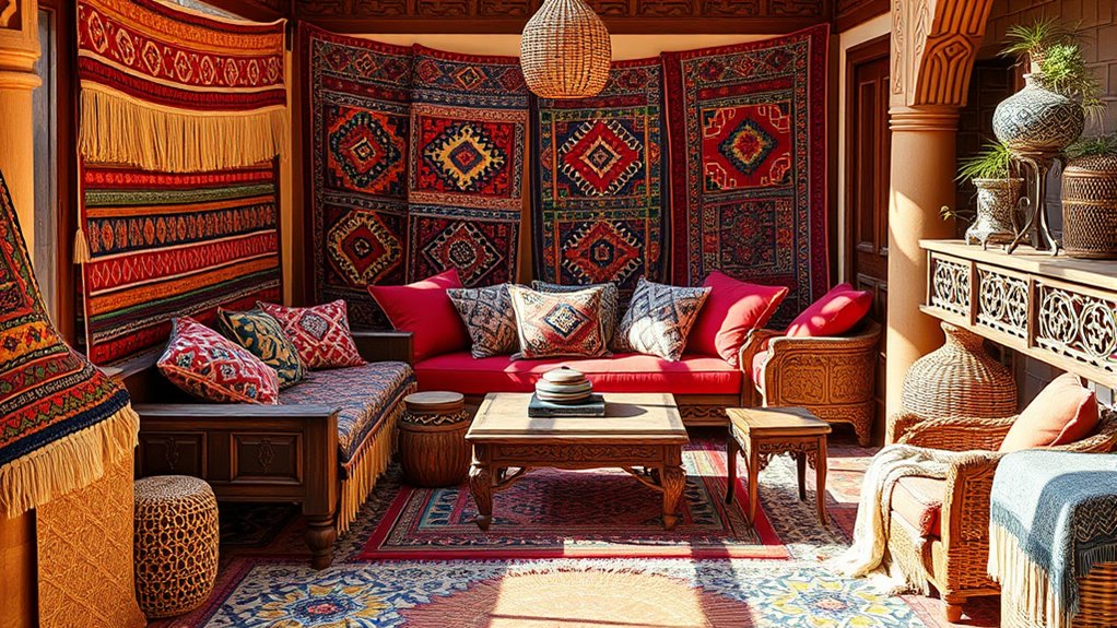 moroccan textiles vibrant patterns