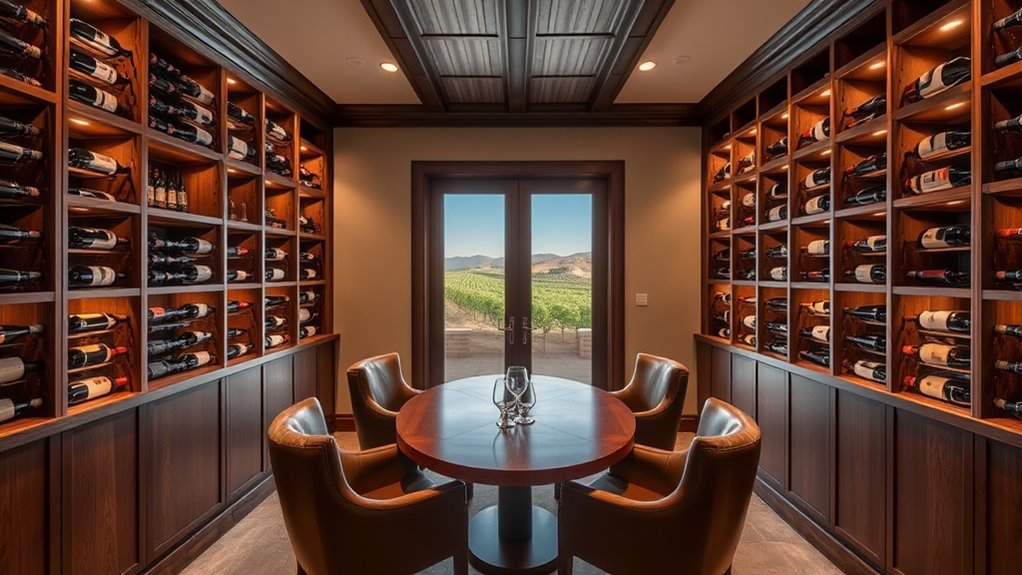 optimal wine cellar setup