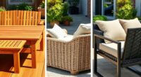 outdoor furniture material comparison