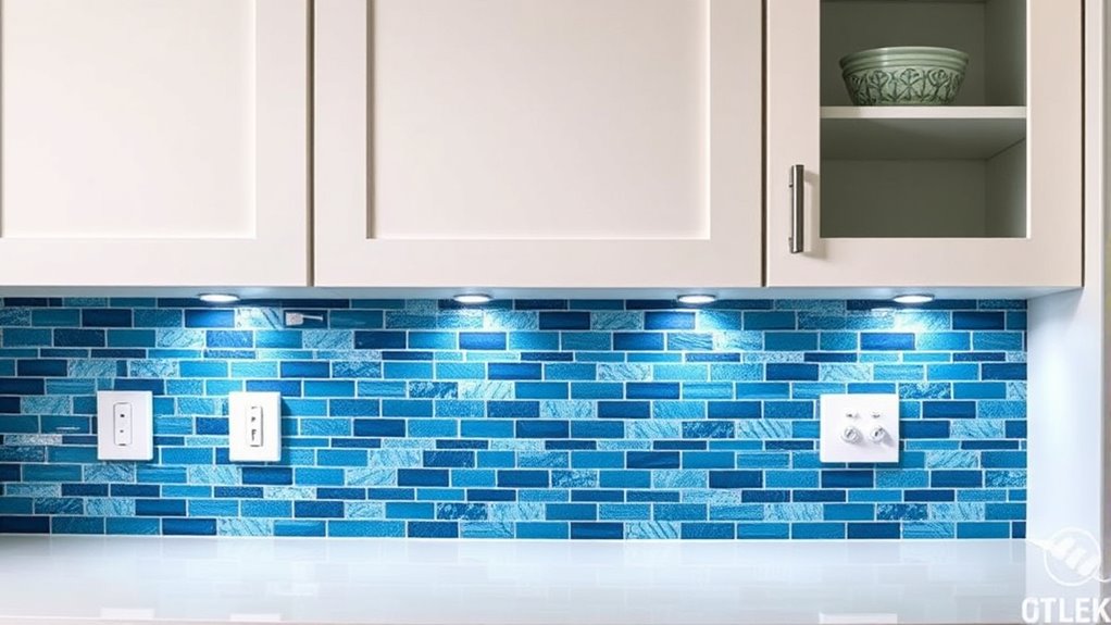 peel and stick backsplash upgrade
