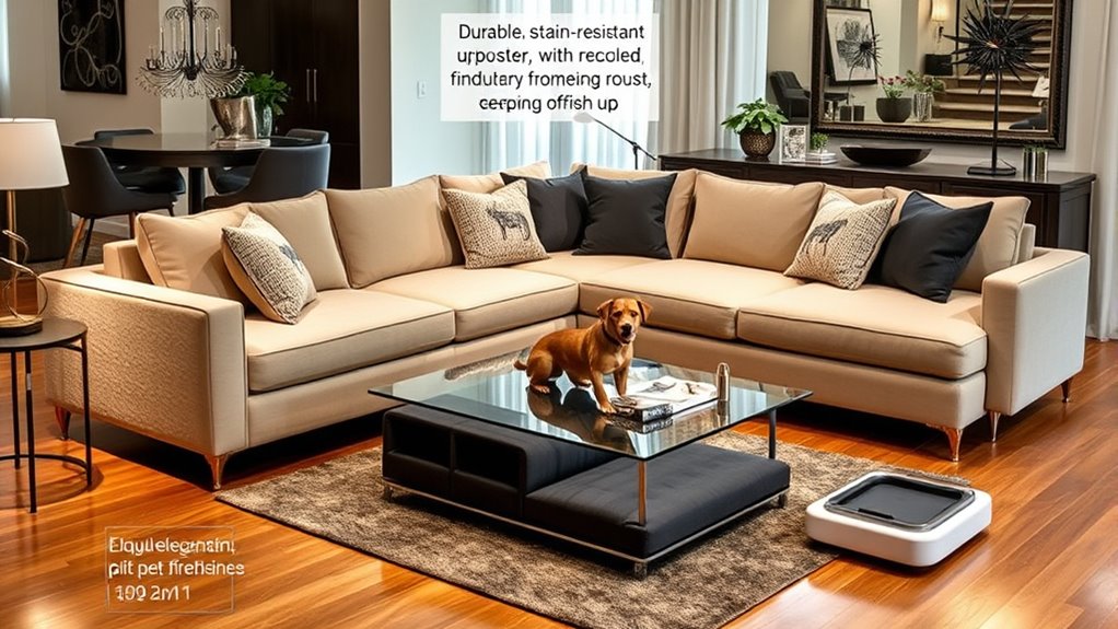 pet friendly durable stain resistant fabrics
