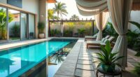 pool patio landscape design