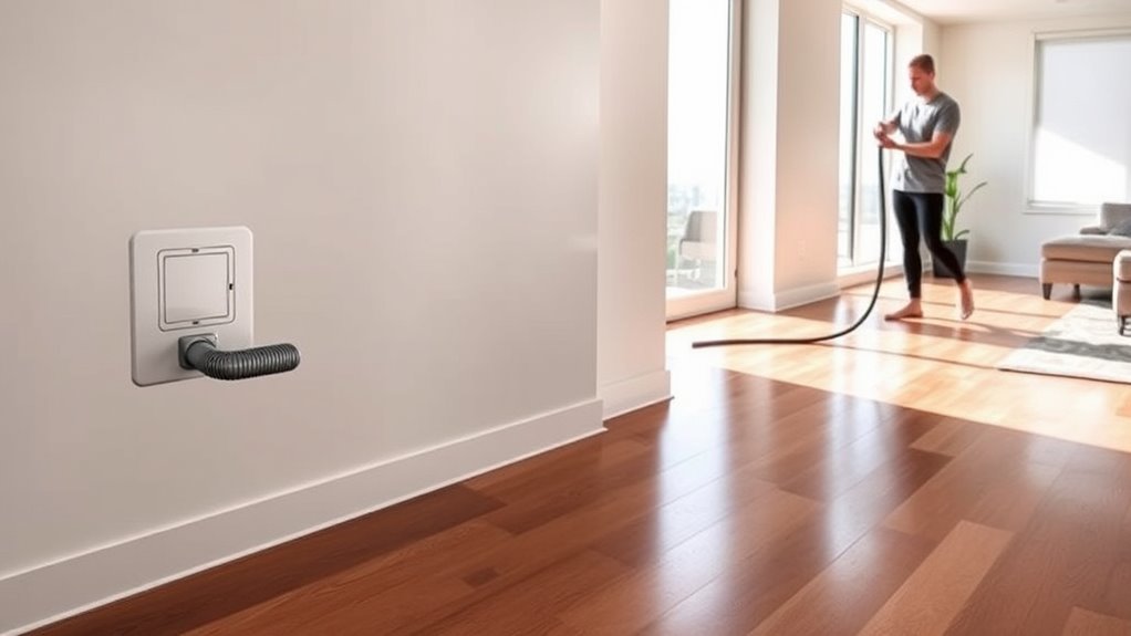quiet hidden efficient cleaning