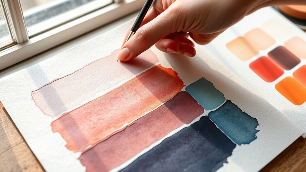 refine colors through testing