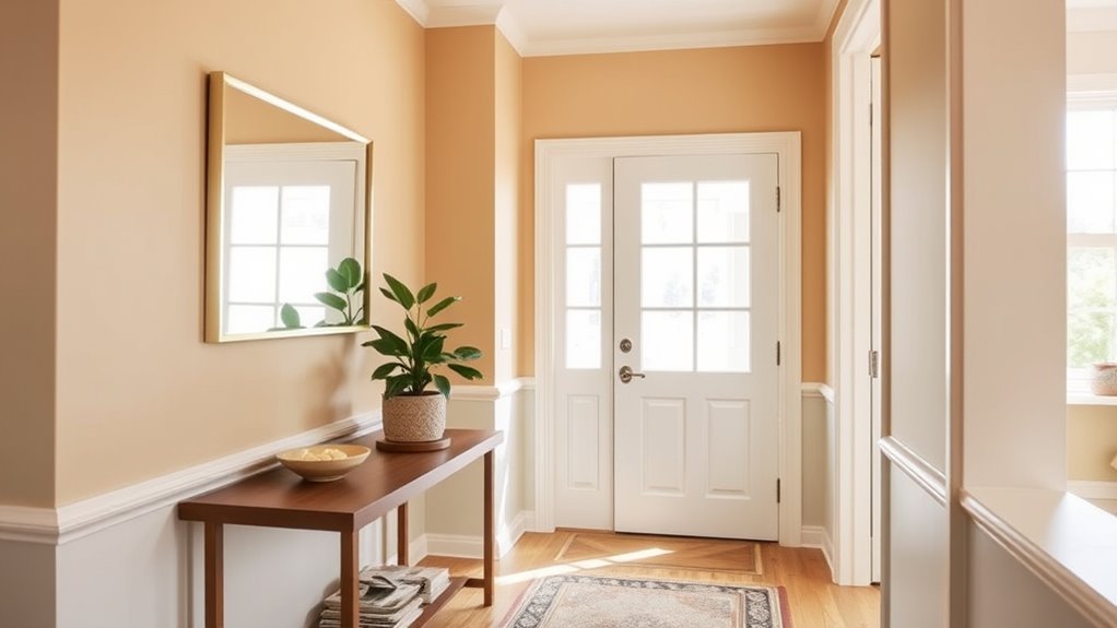 refresh entryway with decor