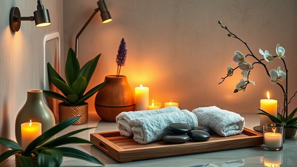 relaxing aromatherapy lighting choices
