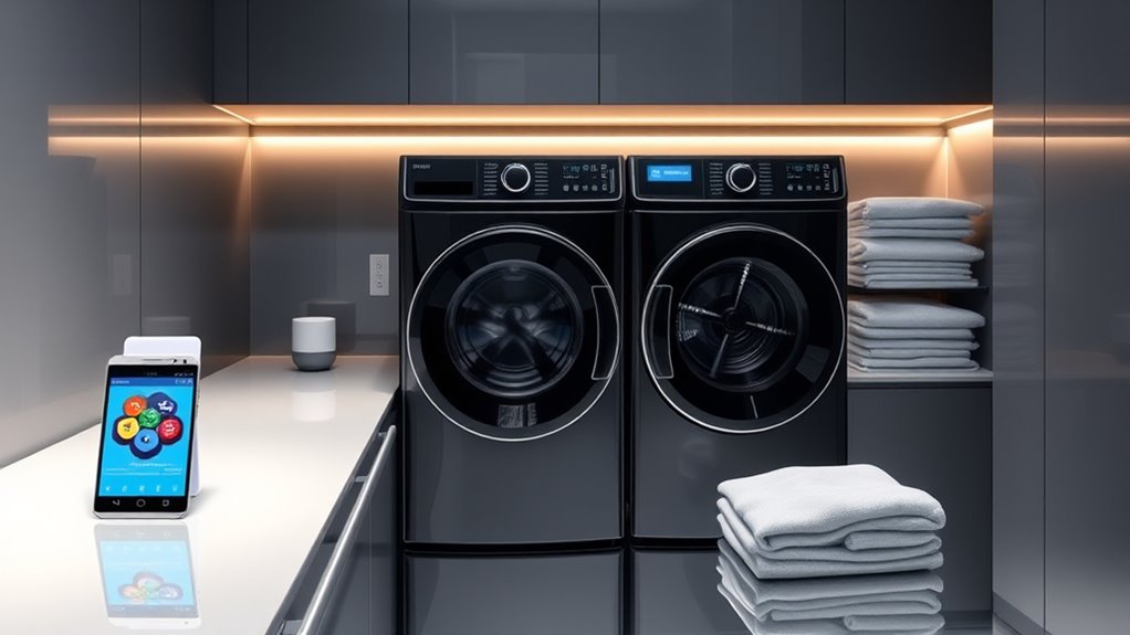 remote control laundry convenience