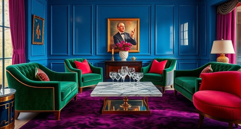 rich vibrant color palette