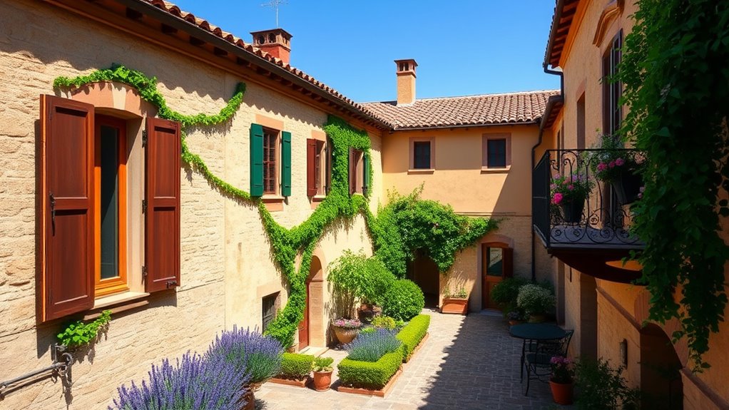 rustic charm with natural accents