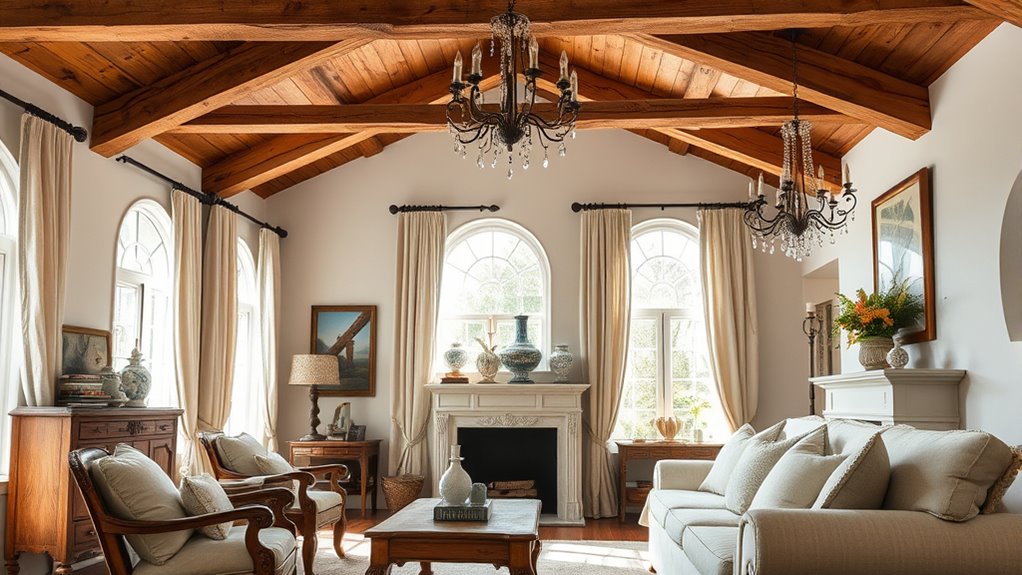 rustic elegance through textures