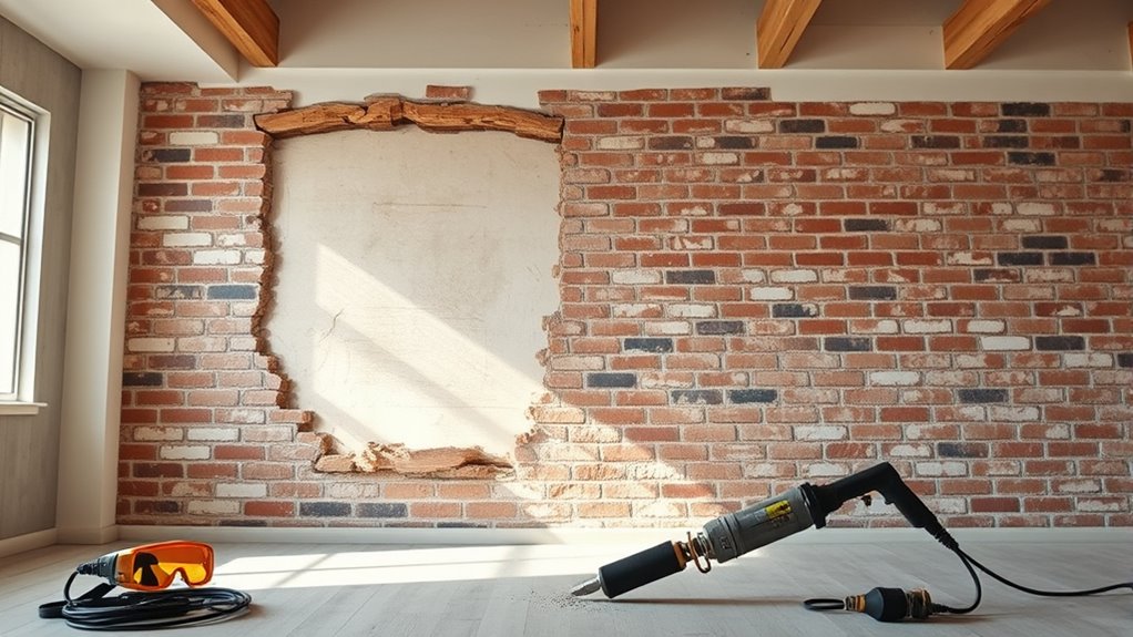 safe demolition techniques and tools