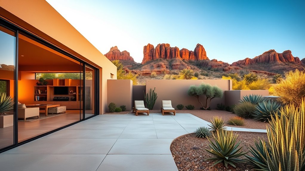 seamless desert living connection