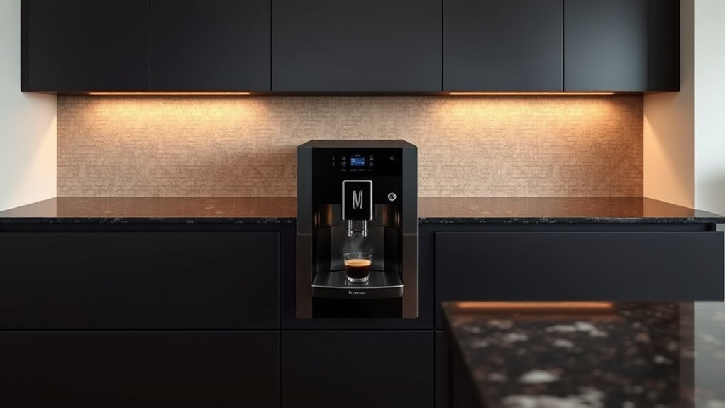 seamless integrated kitchen design