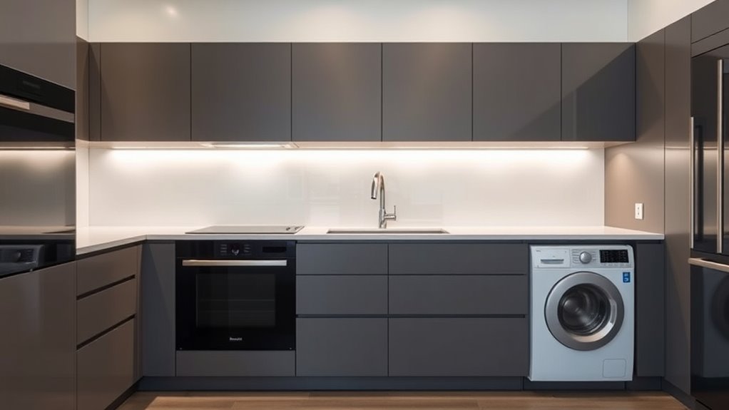 seamless minimalist appliance integration