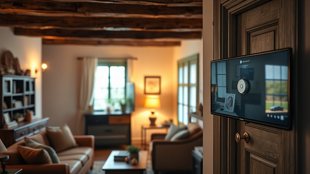 smart locks and surveillance