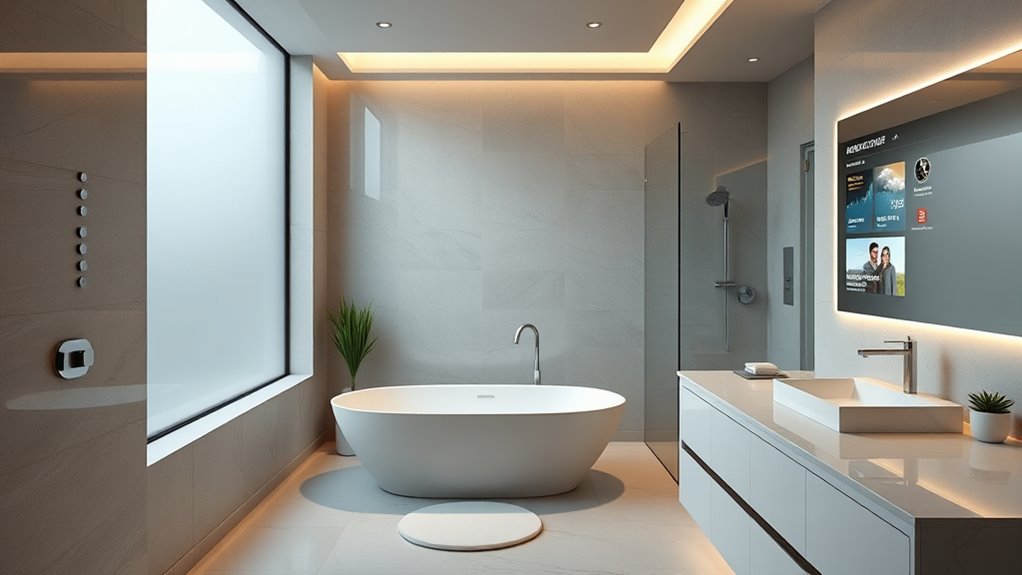 smart seamless bathroom automation