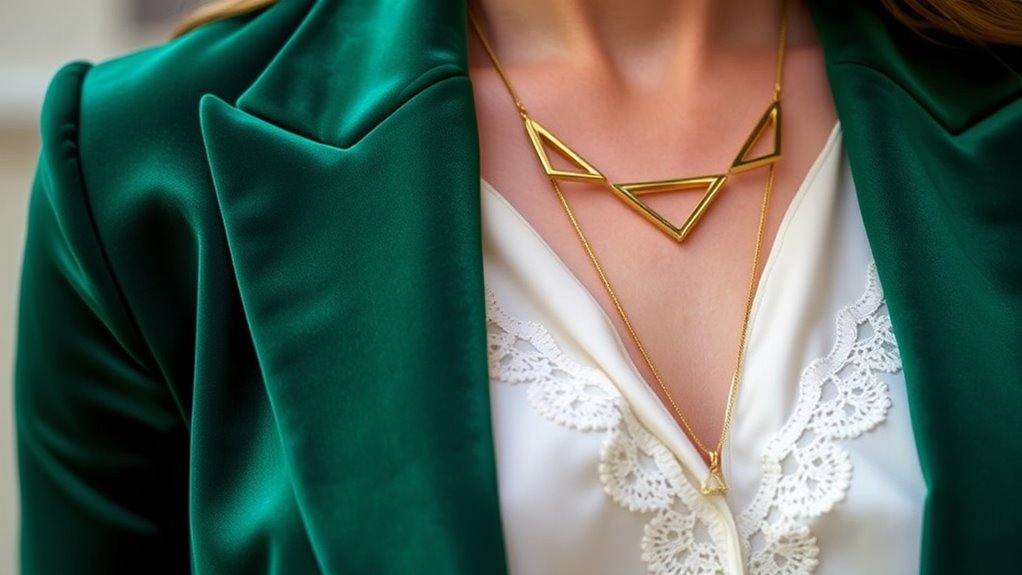 start with bold statement piece