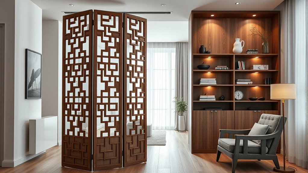 strategic room divider placement