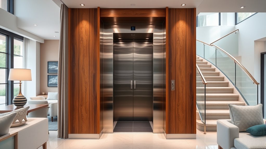 stylish home elevator upgrade