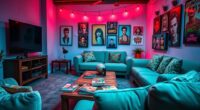 teen relaxation and social space