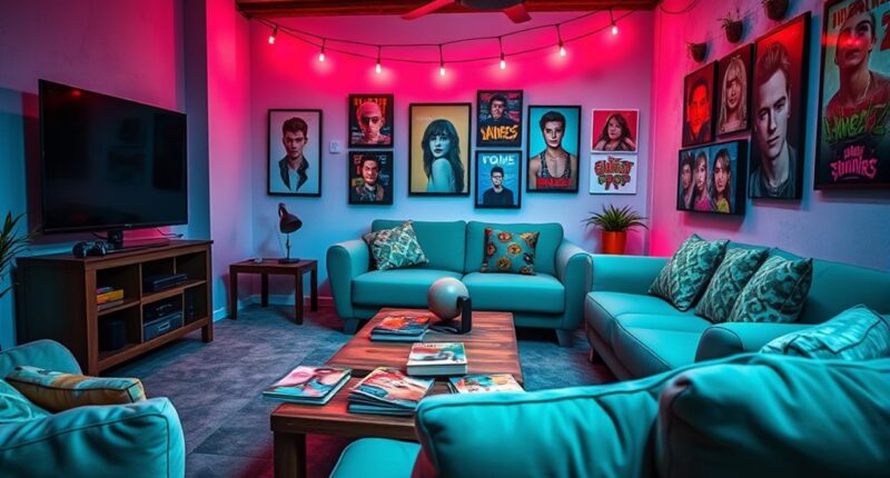 teen relaxation and social space