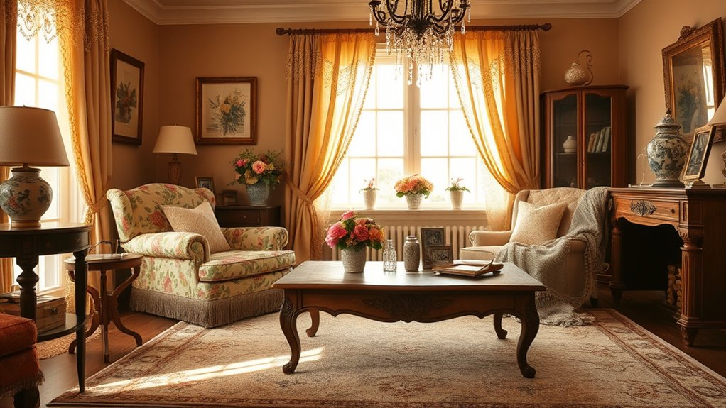 textile layering creates cozy warmth