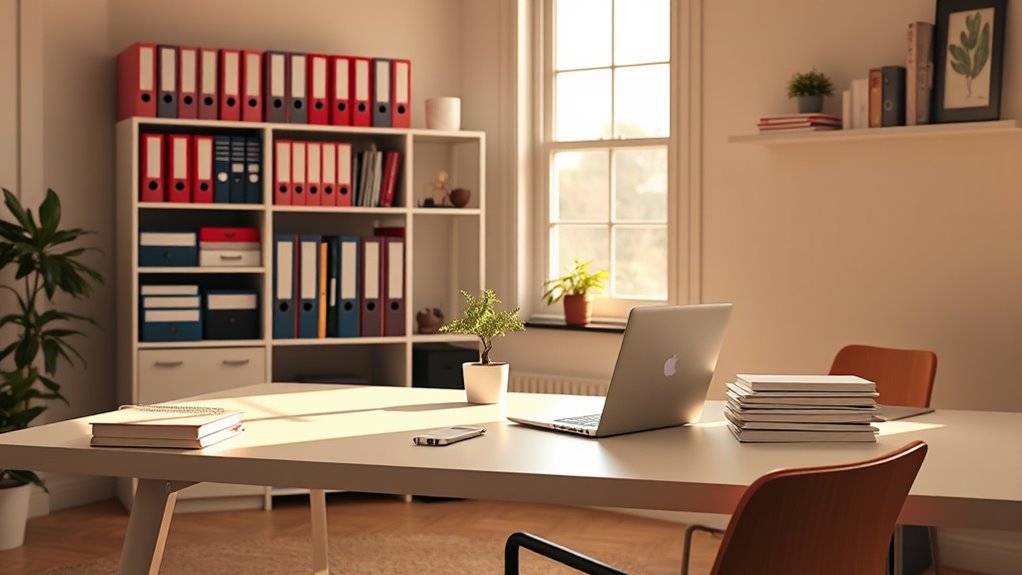 tidy workspace boosts productivity