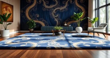 top metallic silk rug picks