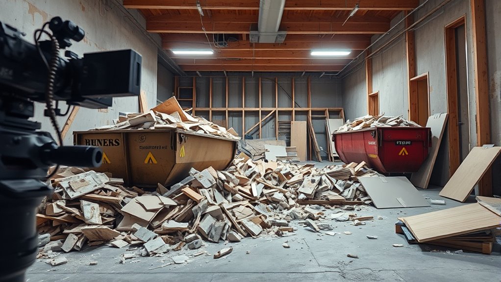 unexpected demolition disposal costs