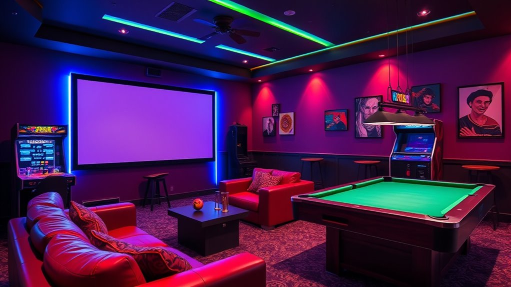 variety of entertainment options