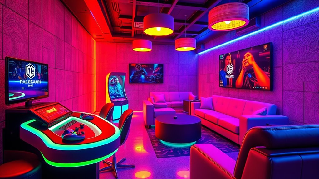 vibrant customizable ambient lighting