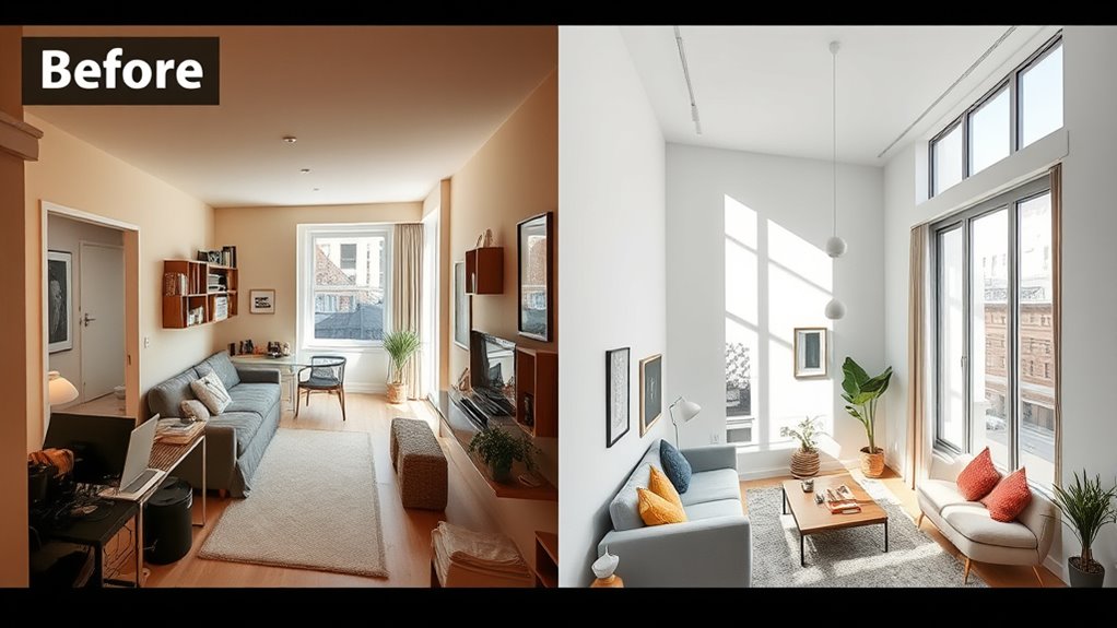 vibrant eco friendly apartment makeover