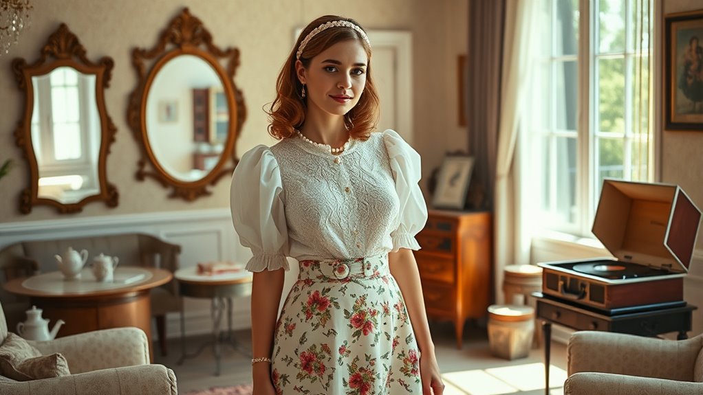 vintage inspired fashion blending nostalgia