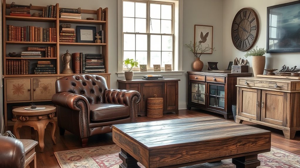 vintage statement furniture pieces