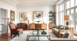 vintage touches in modern