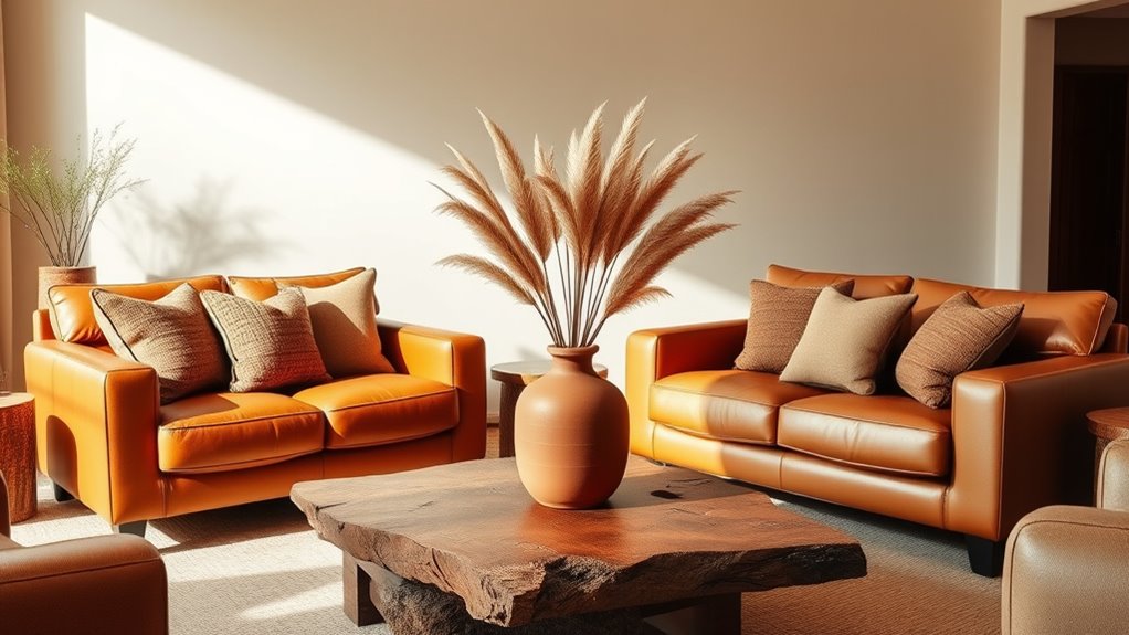 warm inviting neutral tones