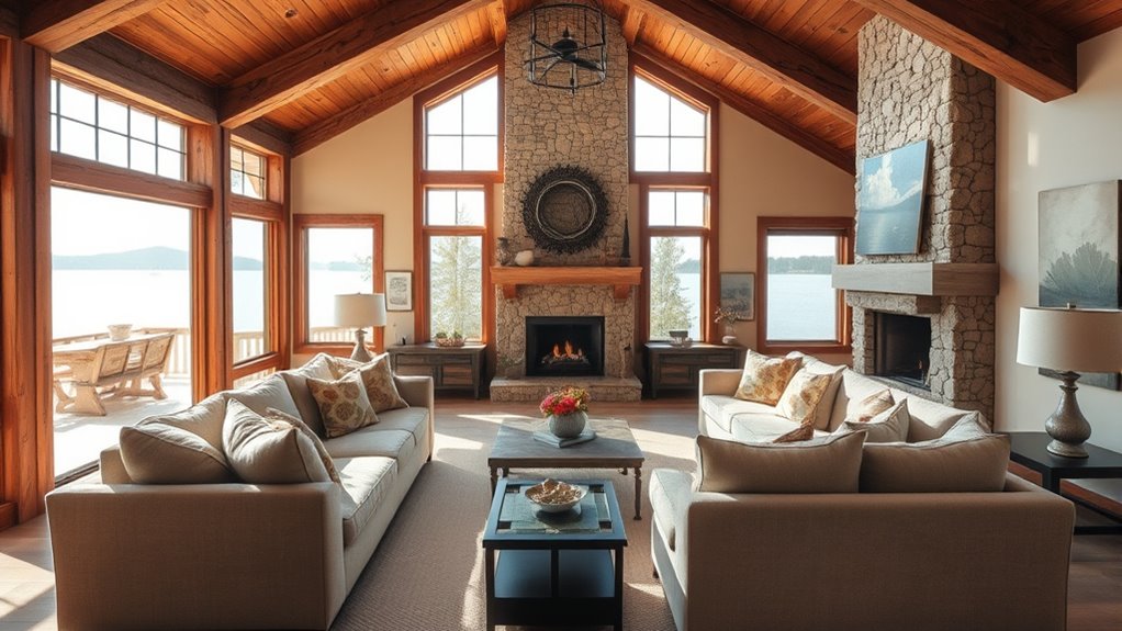 warm natural cozy ambiance