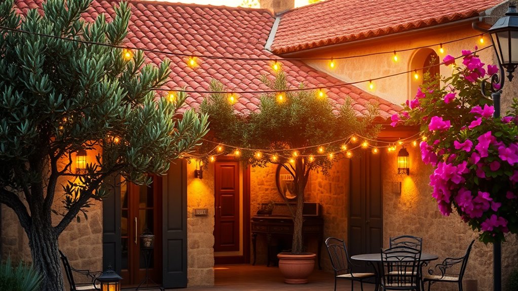 warm rustic inviting illumination